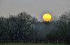 Sonnenaufgang im NSG Mühlenlaar, Foto: H. Regenstein